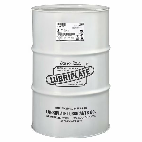 Calcium Sulfonate Food Grade EP-1 Grease CS-FG EP-1, DRUM, Lubriplate, Mfr#: L0155-040